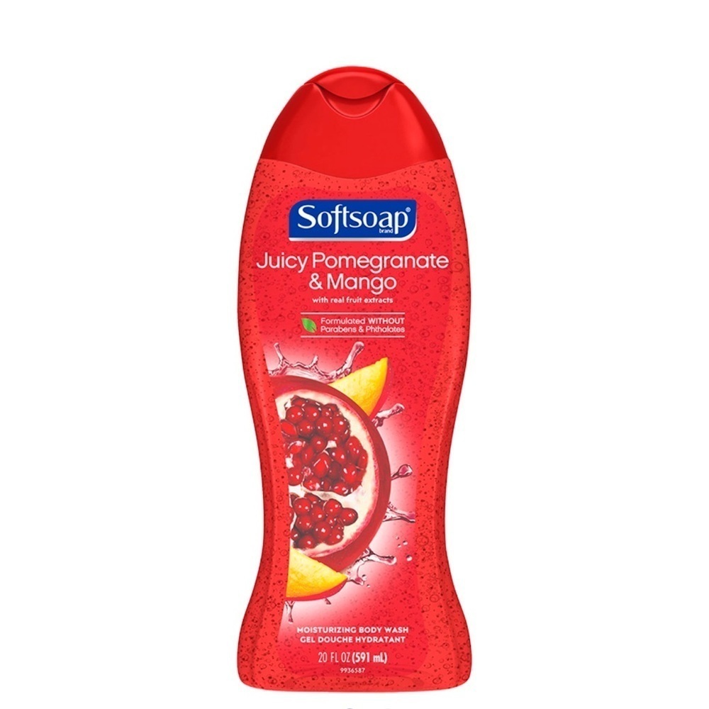 New SoftSoap Moisturizing Body Wash - Juicy Pomegranate & Mango​​